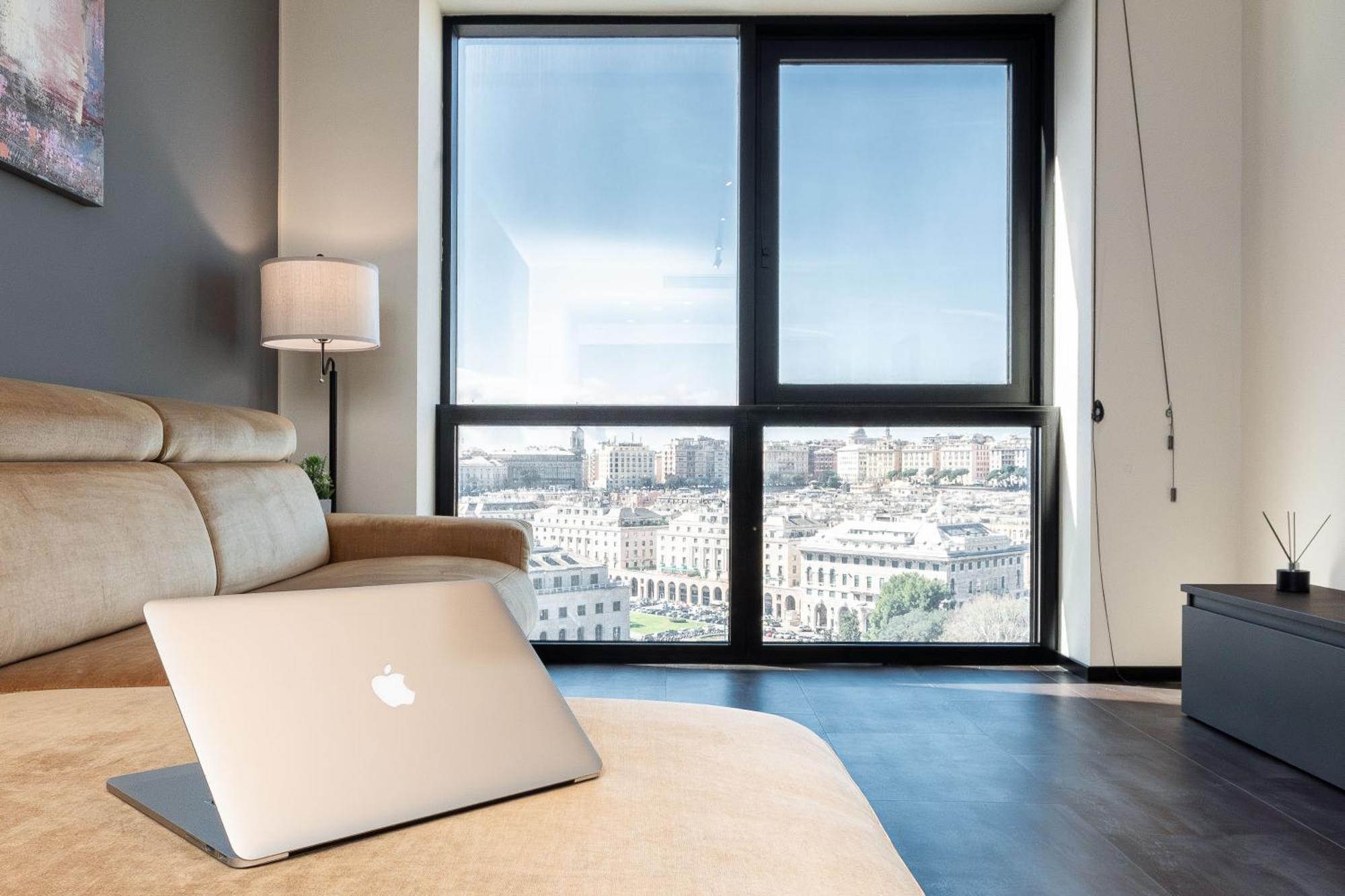 Free Parking In Luxury Suite With City View - Steps To Brignole Train Station Γένοβα Εξωτερικό φωτογραφία
