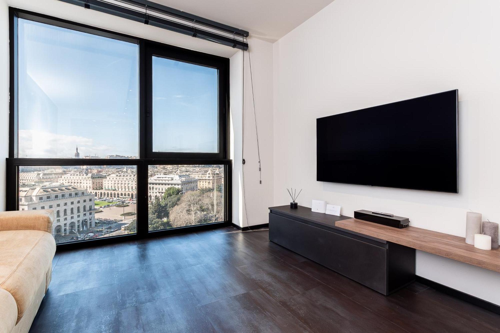 Free Parking In Luxury Suite With City View - Steps To Brignole Train Station Γένοβα Εξωτερικό φωτογραφία